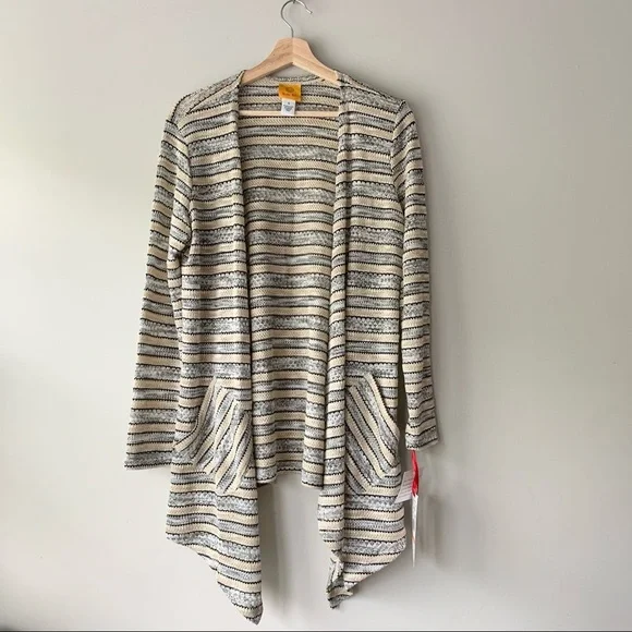 Ruby Rd. Striped Cardigan - Picture 1 of 5